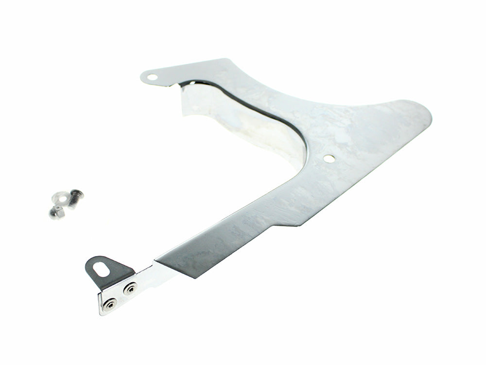 Lower Belt Guard - Chrome. Fits Softail 2000-2006
