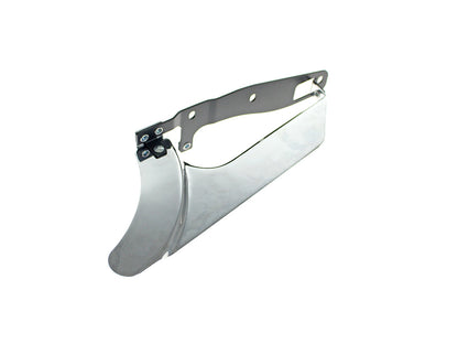 Lower Belt Guard - Chrome. Fits Sportster 2004-2021