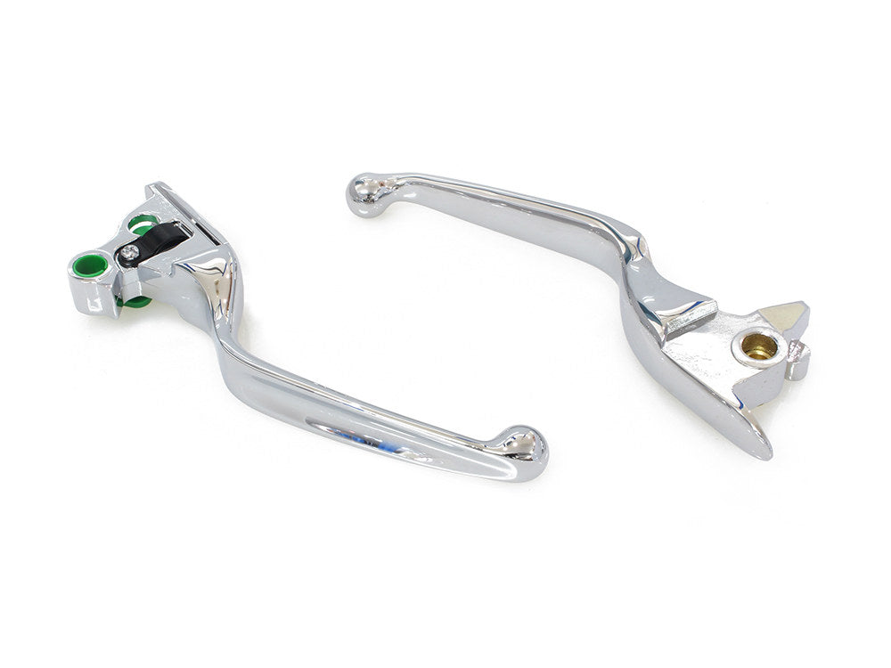 Hand Levers - Chrome. Fits Softail 2018-2024
