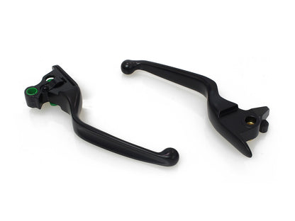 Hand Levers - Black. Fits Softail 2018-2024