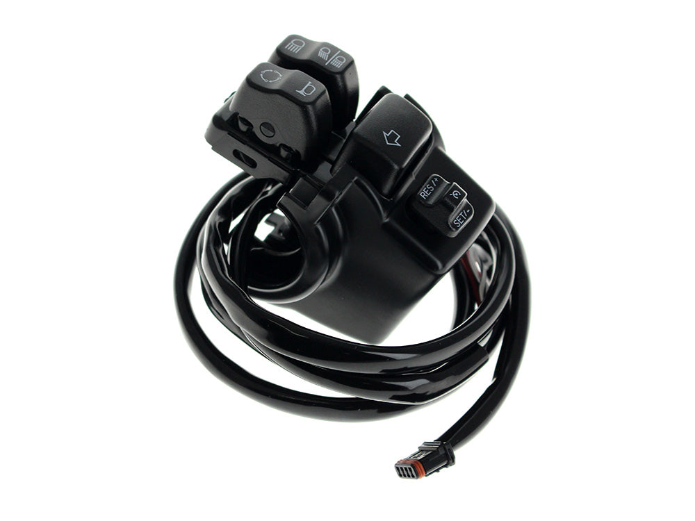 Cruise Control Kit - Black. Fits Softail 2016-2024