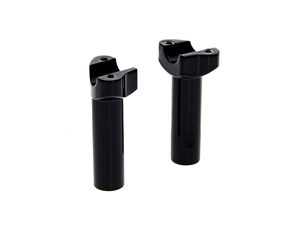 4-1/2in. Straight Risers - Black. Fits 1in. Handlebar.