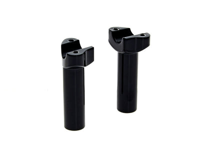 4-1/2in. Straight Risers - Black. Fits 1in. Handlebar.