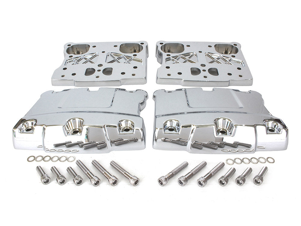 Rocker Covers - Chrome. Fits Twin Cam 1999-2017