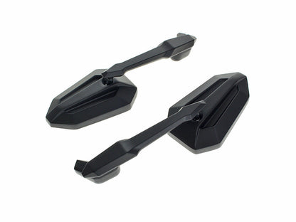 Extremity Mirrors with Adjustable Stem - Black