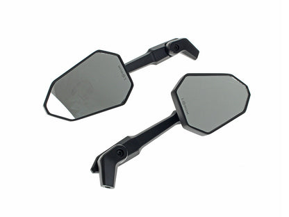 Extremity Mirrors with Adjustable Stem - Black