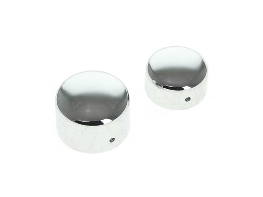 Rear Axle Covers - Chrome. Fits Softail & Dyna 2008-2017