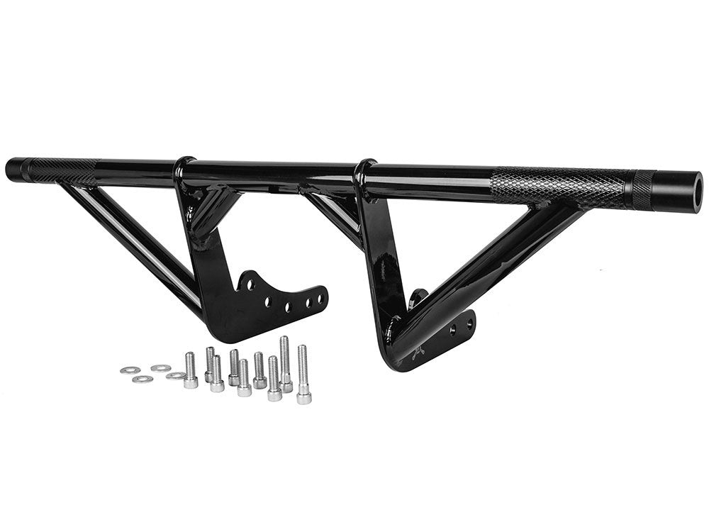 Front Brawler Crash Bar Kit - Black. Fits Softail 2018up