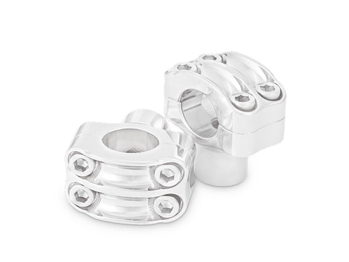 1-1/2in. Tall Reaper Risers - Chrome. Fits 1in. Handlebar