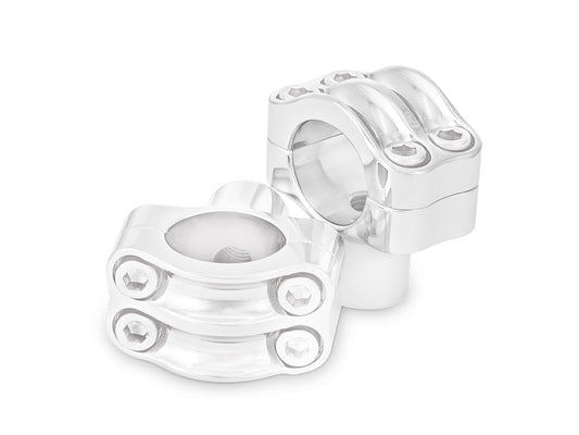 1-1/2in. Tall Reaper Risers - Chrome. Fits 1-1/4in. Handlebar
