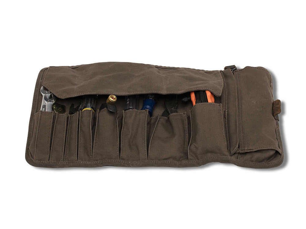 Tool Roll - Dark Oak.