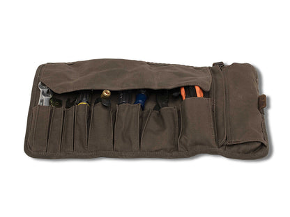 Tool Roll - Dark Oak.
