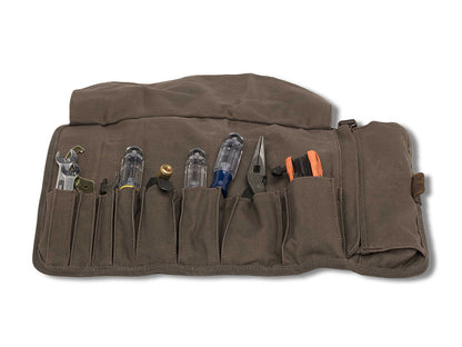 Tool Roll - Dark Oak.