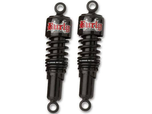 10-1/2in. Slammer Rear Shock Absorbers - Black. Fits Sportster 2004-2021