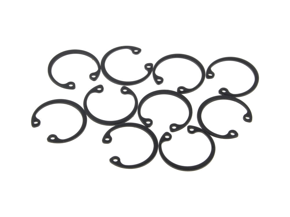 Piston Pin Circlip - Pack of 10. Fits Big Twin 1977-Early 1983 & Sportster 1977-Early 1985.