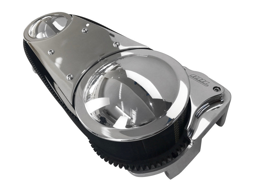 3in. Open Primary Belt Drive Kit - Polished. Fits Softail 1990-2006.