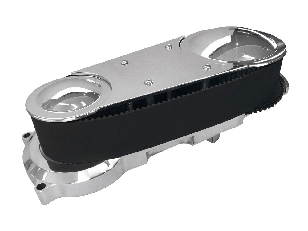 3in. Open Primary Belt Drive Kit - Polished. Fits Softail 1990-2006.