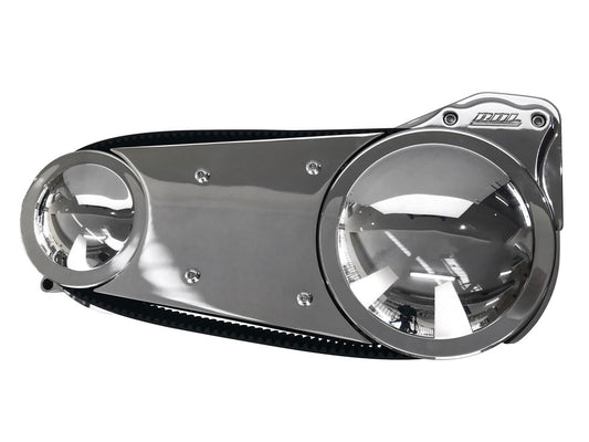3in. Open Primary Belt Drive Kit - Polished. Fits Softail 1990-2006.