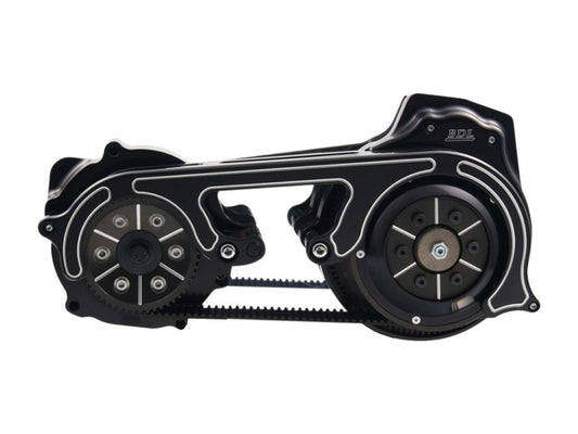 2in. Open Primary Belt Drive Kit - Black. Fits Fat Boy & Breakout 2018up.