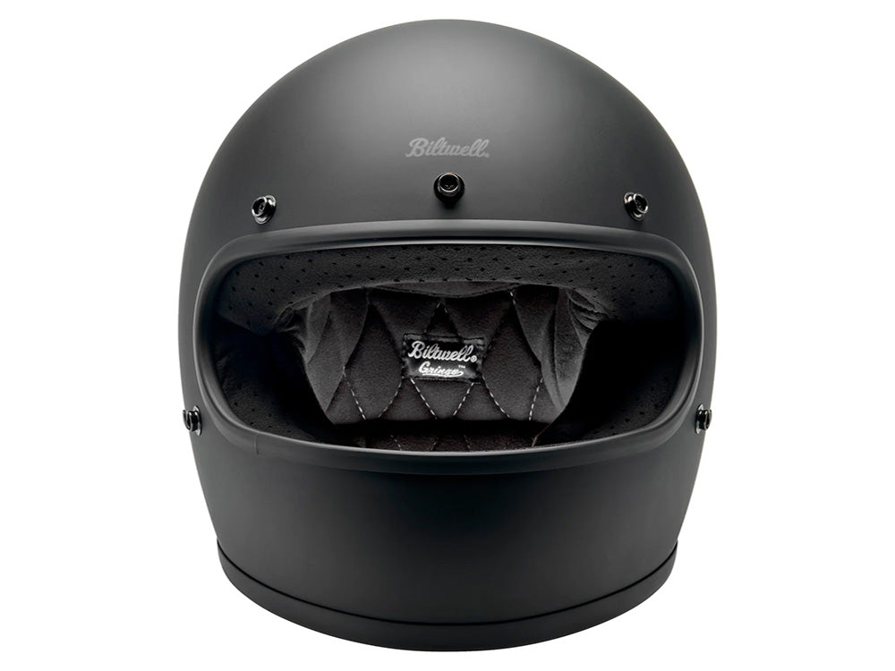 Gringo Helmet - Flat Black with ECE R22.06 Compliance