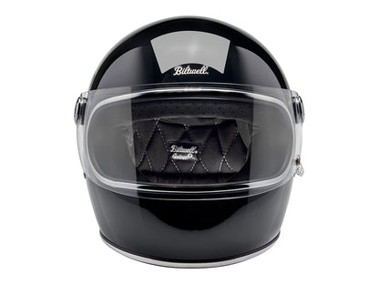 Gringo S Helmet - Gloss Black with ECE R22.06 Compliance