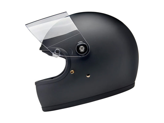 Gringo S Helmet - Flat Black with ECE R22.06 Compliance