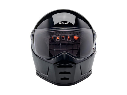 Lane Splitter Helmet - Gloss Black with ECE R22.06 Compliance