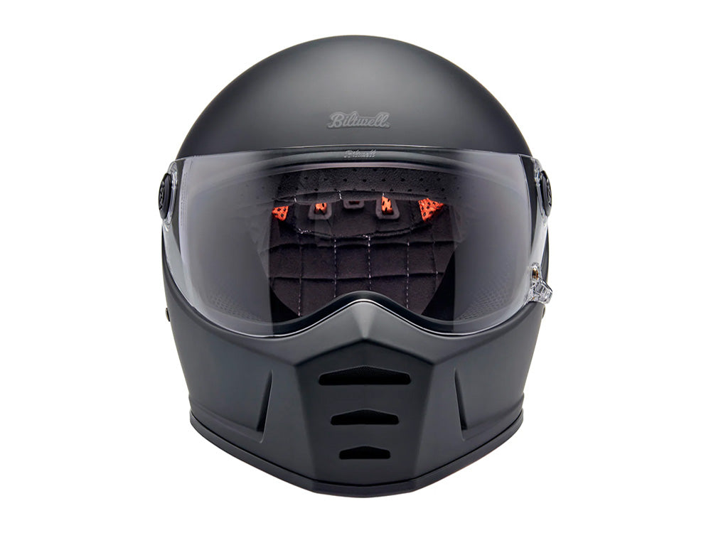 Lane Splitter Helmet - Flat Black with ECE R22.06 Compliance