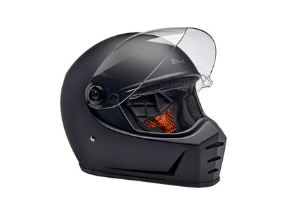 Lane Splitter Helmet - Flat Black with ECE R22.06 Compliance