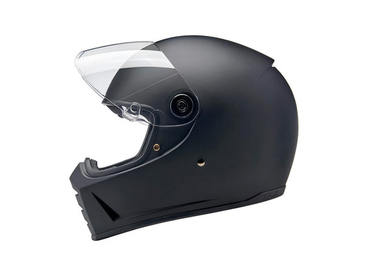 Lane Splitter Helmet - Flat Black with ECE R22.06 Compliance