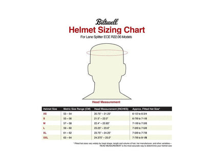 Lane Splitter Helmet - Intersection Gold, Silver & Bronze with ECE R22.06 Compliance
