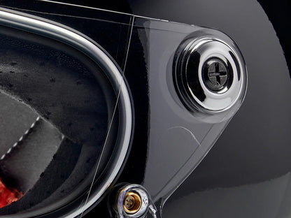Gringo SV Helmet - Gloss Black with ECE R22.06 Compliance