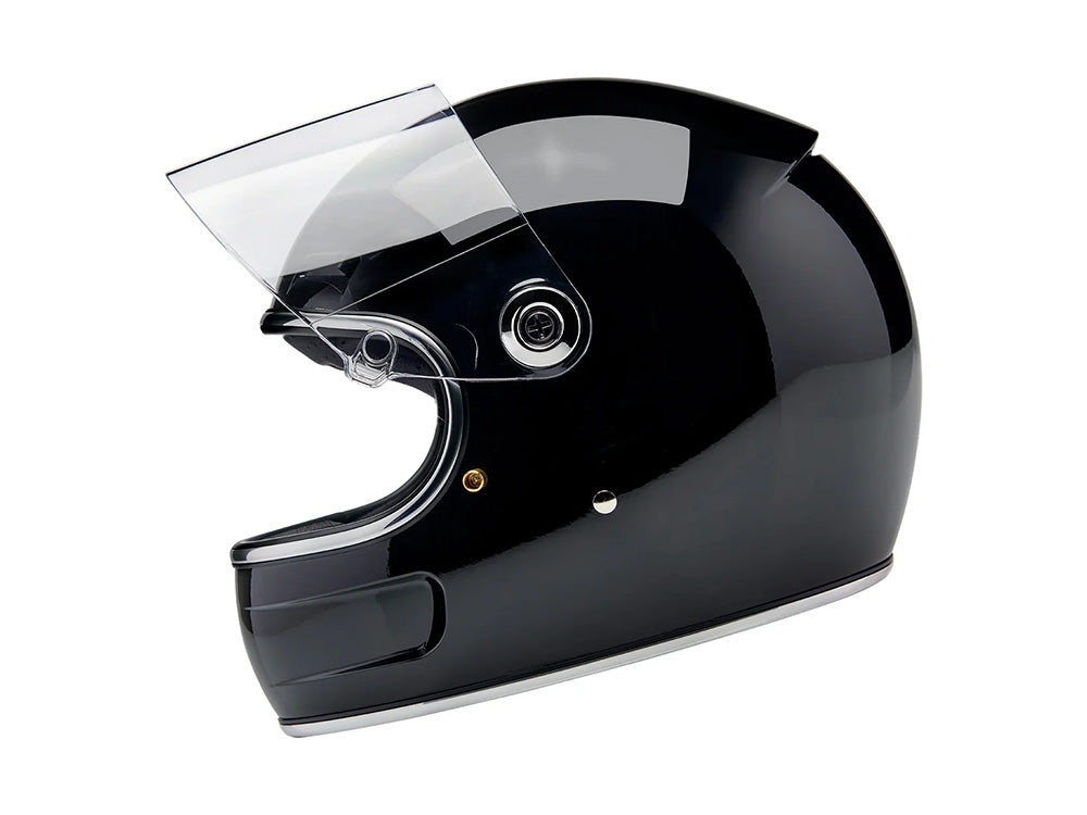 Gringo SV Helmet - Gloss Black with ECE R22.06 Compliance
