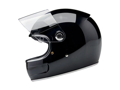 Gringo SV Helmet - Gloss Black with ECE R22.06 Compliance