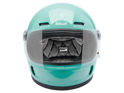 Gringo SV Helmet - Gloss Mint Julep with ECE R22.06 Compliance