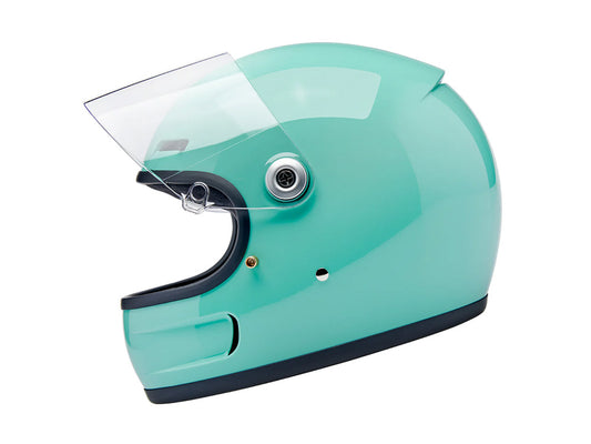 Gringo SV Helmet - Gloss Mint Julep with ECE R22.06 Compliance