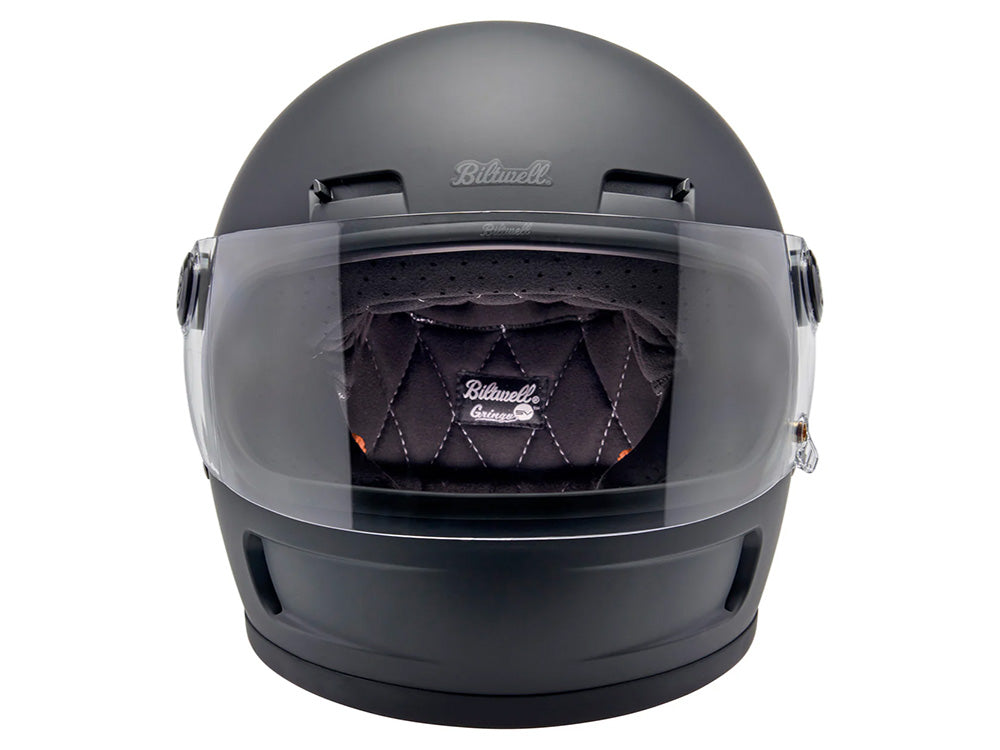 Gringo SV Helmet - Flat Black with ECE R22.06 Compliance