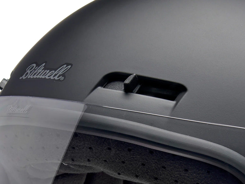 Gringo SV Helmet - Flat Black with ECE R22.06 Compliance