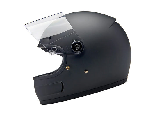 Gringo SV Helmet - Flat Black with ECE R22.06 Compliance