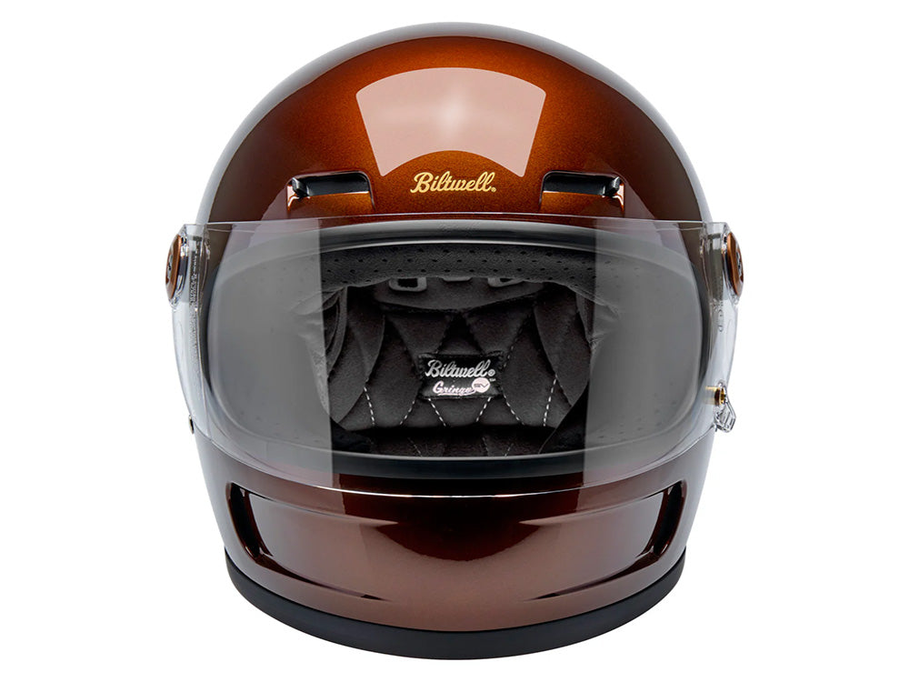 Gringo SV Helmet - Metallic Whiskey with ECE R22.06 Compliance