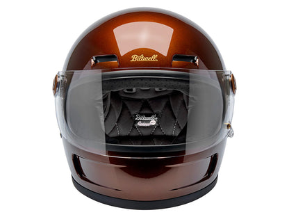 Gringo SV Helmet - Metallic Whiskey with ECE R22.06 Compliance