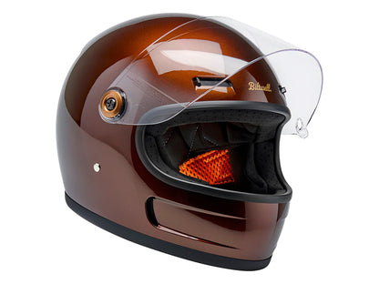 Gringo SV Helmet - Metallic Whiskey with ECE R22.06 Compliance
