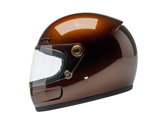 Gringo SV Helmet - Metallic Whiskey with ECE R22.06 Compliance