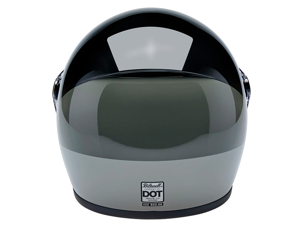 Gringo SV Helmet - Intersection Black, Orange & Grey with ECE R22.06 Compliance