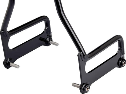 Sissy Bar Kit - Black. Fits Deluxe, Heritage Classic, Softail Slim & Street Bob 2018up & Standard 2020up