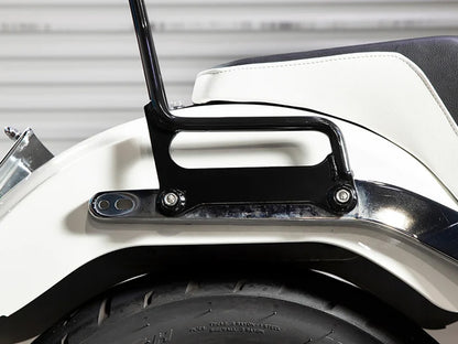 Sissy Bar Kit - Black. Fits Deluxe, Heritage Classic, Softail Slim & Street Bob 2018up & Standard 2020up