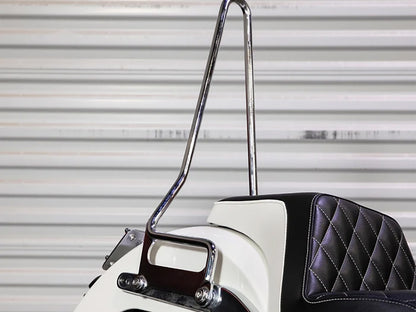 Sissy Bar Kit - Chrome. Fits Deluxe, Heritage Classic, Softail Slim & Street Bob 2018up & Standard 2020up