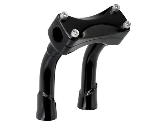 6in. Pullback Murdock Risers - Black. Fits 1in. Handlebar