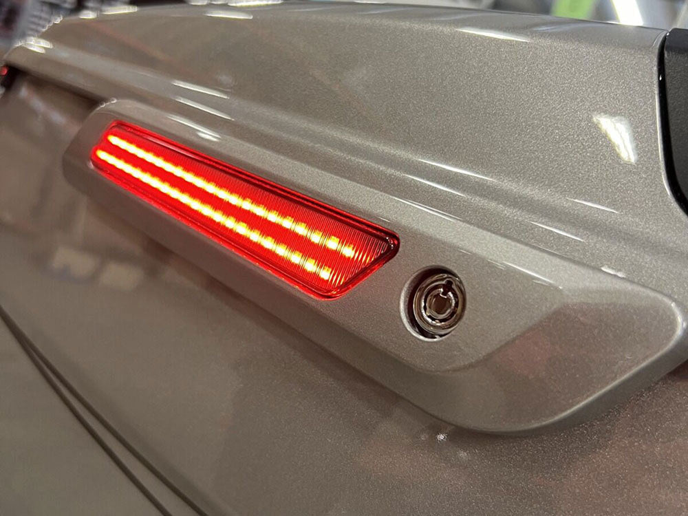 Saddlebag LED Latch Lights - Amber/Red. Fits CVO Touring 2023-2025, Street Glide & Road Glide 2024-2025, Touring 2025 Only