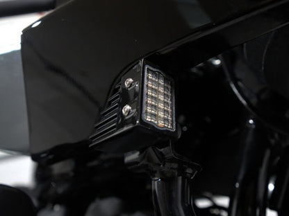High Performance Turn Signals - Black. Fits Low Rider ST 2022up